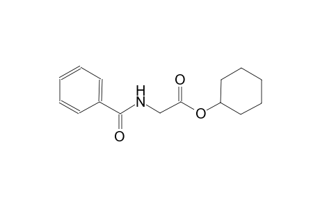 acetic acid, (benzoylamino)-, cyclohexyl ester