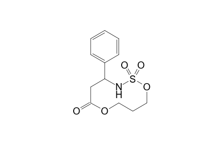 6-Oxo-4-phenyl-1,7-dioxa-2-thia-3-azacyclodecan-2,2-dioxide