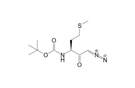 [(S)-3-Diazo-1-(2-methylsulfanyl-ethyl)-2-oxo-propyl]-carbamic acid tert-butyl ester