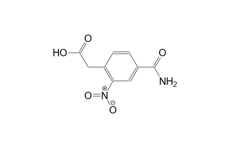 (4-Carbamoyl-2-nitrophenyl)acetic acid