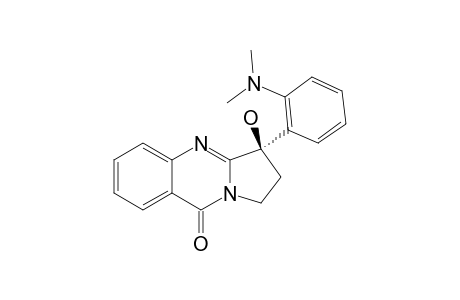 DESMETHOXY-ANIFLORINE;1,2,3,9-TETRAHYDRO-PYRROLO-[2,1-B]-QUINAZOLIN-9-ONE-3R-HYDROXY-3-(2-DIMETHYLAMINO)-PHENYL