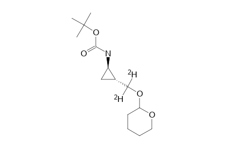 N-(TERT.-BUTOXYCARBONYL)-2-(TETRAHYDROPYRAN-2-YLOXYDIDEUTERIOMETHYL)-CYCLOPROPYLAMINE