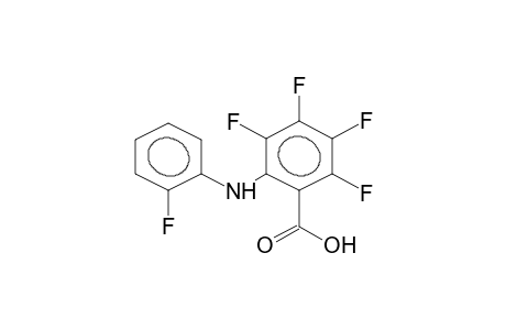 2-(2-FLUOROANILINO)TETRAFLUOROBENZOIC ACID