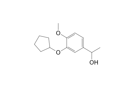 1-[3-(cyclopentoxy)-4-methoxy-phenyl]ethanol
