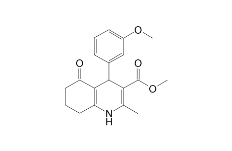Methyl 1,4,5,6,7,8-hexahydro-2-methyl-4-[3'-methoxyphenyl]-5-oxoquinoline-3-carrboxylate