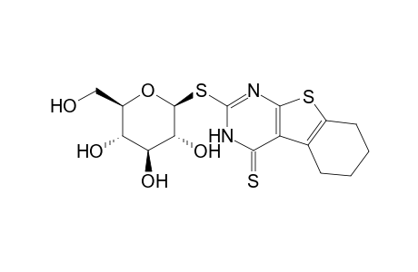 2-(.beta.-D-Glucopyranosylthio)-5,6,7,8-tetrahydrobenzothieno[2,3-d]pyrimidine-4-thione