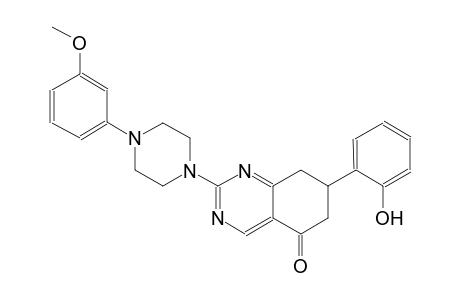 5(6H)-quinazolinone, 7,8-dihydro-7-(2-hydroxyphenyl)-2-[4-(3-methoxyphenyl)-1-piperazinyl]-