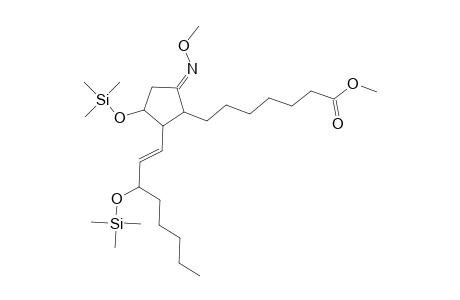 7-[(5E)-5-methoxyimino-3-trimethylsilyloxy-2-[(E)-3-trimethylsilyloxyoct-1-enyl]cyclopentyl]heptanoic acid methyl ester