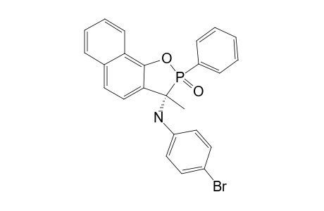 CIS-3-METHYL-3-[N-(4'-BROMOPHENYL)-AMINO]-2-PHENYLNAPHTHO-[1,3-D]-1,2-OXAPHOSPHOLE-2-OXIDE