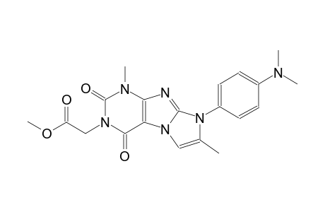 1H-imidazo[2,1-f]purine-3-acetic acid, 8-[4-(dimethylamino)phenyl]-2,3,4,8-tetrahydro-1,7-dimethyl-2,4-dioxo-, methyl ester