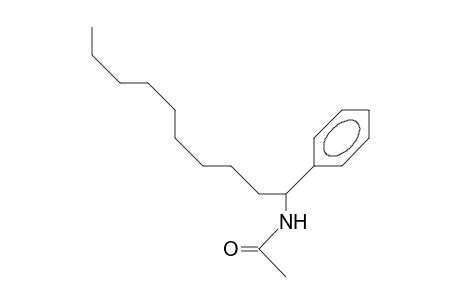 Acetamide, N-(1-phenyldecyl)-