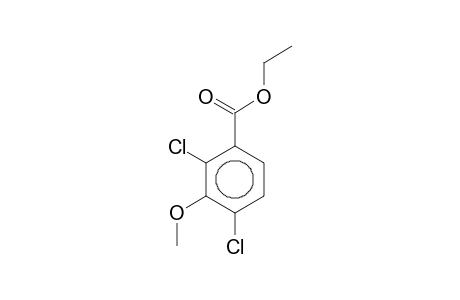 2,4-Dichloro-3-methoxybenzoic acid, ethyl ester