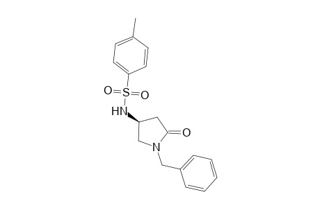 1-Benzyl-4-[(p-toluenesulfonyl)amino]-2-pyrrolidinone
