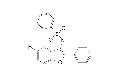 N-(5-FLUORO-2-PHENYLBENZOFURAN-3-YL)-BENZENESULFONAMIDE