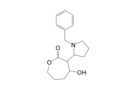(3RS,4RS)-3-[(2RS)-N-benzylpyrrolidin-2-yl]-4-hydroxyoxepan-2-one