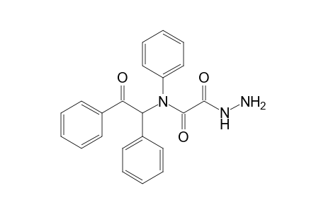 N-Phenyl-N-(.alpha.-benzoylbenzyl)-N'-(amino)oxamide