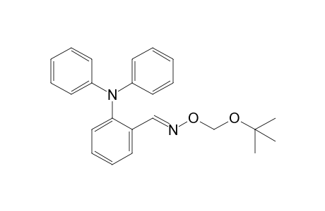 2-[(E)-(2-methylpropan-2-yl)oxymethoxyiminomethyl]-N,N-diphenyl-aniline
