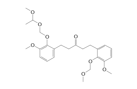 1-[2-((Methoxyethoxy)methoxy)-3-methoxyphenyl]-5-[3-methoxy-2-(methoxymethoxy)phenyl]pentan-3-one