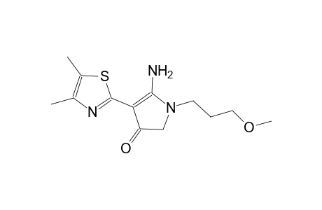 3H-pyrrol-3-one, 5-amino-4-(4,5-dimethyl-2-thiazolyl)-1,2-dihydro-1-(3-methoxypropyl)-