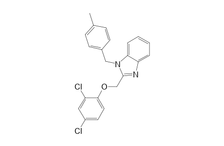 1H-Benzoimidazole, 2-(2,4-dichlorophenoxymethyl)-1-(4-methylbenzyl)-