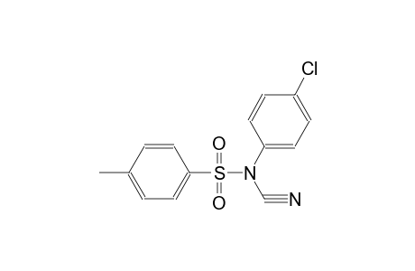 N-(4-chlorophenyl)-N-cyano-4-methylbenzenesulfonamide