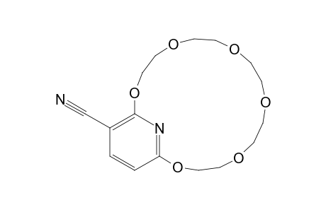 2,5,8,11,14,17-Hexaoxa-22-azabicyclo[16.3.1]docosa-1(22),18,20-triene-19-carbonitrile