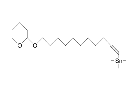 Tetrahydro-2-(11-trimethylstannyl-10-undecyn-1-yloxy)-2H-pyran