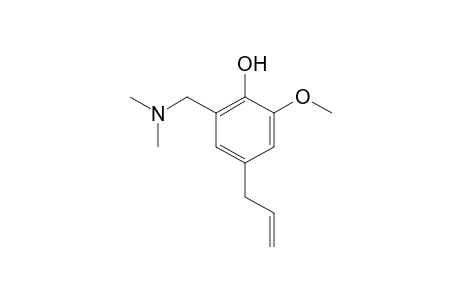 4-allyl-2-[(dimethylamino)methyl]-6-methoxy-phenol