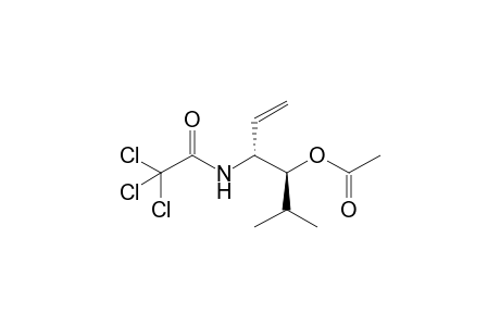 (1s,2r)-1-Isopropyl-2-(trichloroacetylamino)but-3-en-1-yl Acetate
