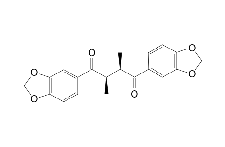(2R,3R)-1,4-bis{(Benzo[d]-(1,3)-dioxol-6'-yl)-2,3-dimethylbutane-1,4-dione