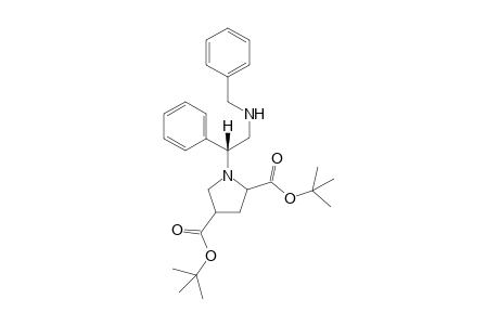 (2R,4R)- and (2R,4S)-1-[(R)-2-Benzylamino-1-phenethyl]-2,4-bis(tert-butoxycarbonyl)pyrrolidine