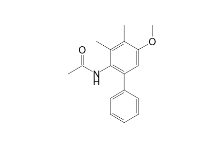 N-(4-methoxy-2,3-dimethyl-6-phenyl-phenyl)acetamide