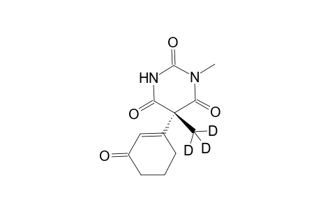 3'-Keto-(2H3)-R(-)-hexobarbital
