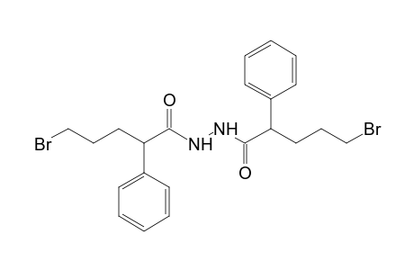 1,2-bis(5-bromo-2-phenylvaleryl)hydrazine