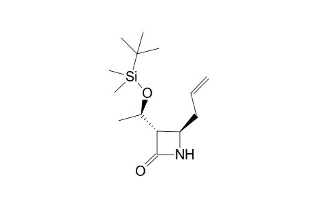 3-[1-[tert-butyl(dimethyl)silyl]oxyethyl]-4-prop-2-enyl-2-azetidinone