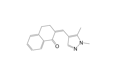 (2Z)-2-[(1,5-dimethyl-1H-pyrazol-4-yl)methylene]-3,4-dihydro-1(2H)-naphthalenone
