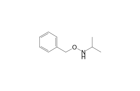 2-Propanamine, N-(phenylmethoxy)-