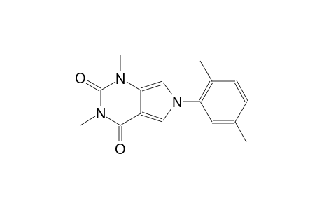 6-(2,5-dimethylphenyl)-1,3-dimethyl-1H-pyrrolo[3,4-d]pyrimidine-2,4(3H,6H)-dione