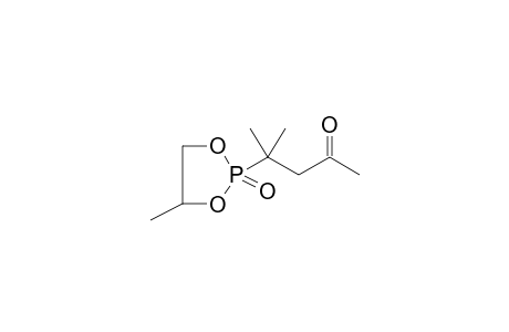 2-OXO-2-(ALPHA-ACETONYLISOPROPYL)-4-METHYL-1,3,2-DIOXAPHOSPHOLANE