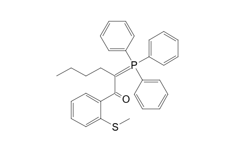 1-(2-Methylsulfanylbenzoyl)pentylidene(triphenyl)phosphorane