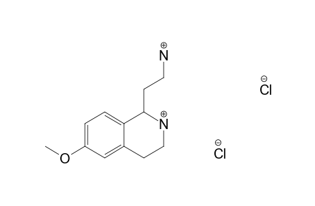 (+/-)-1-(2-AMINOETHYL)-1,2,3,4-TETRAHYDRO-6-METHOXYISOQUINOLINE-DIHYDROCHLORIDE