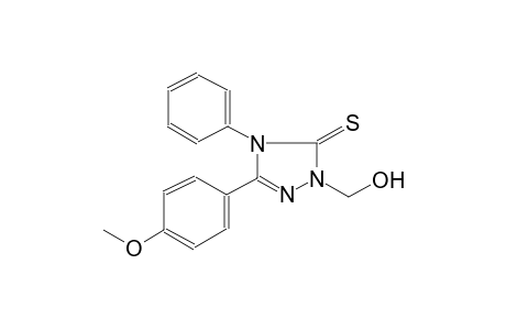 2-(hydroxymethyl)-5-(4-methoxyphenyl)-4-phenyl-2,4-dihydro-3H-1,2,4-triazole-3-thione