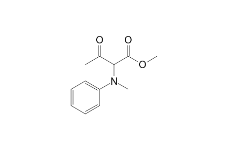 2-(N-methylanilino)-3-oxobutanoic acid methyl ester