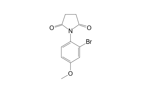 1-(2-bromo-4-methoxy-phenyl)pyrrolidine-2,5-quinone