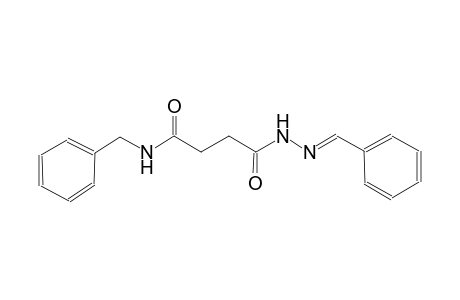 butanoic acid, 4-oxo-4-[(phenylmethyl)amino]-, 2-[(E)-phenylmethylidene]hydrazide