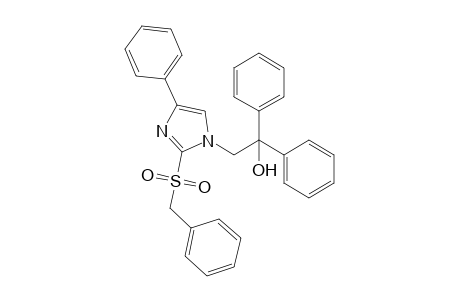 2-Benzylsulfonyl-N-(2,2-diphenyl-2-hydroxyethyl)-4-phenylimidazole