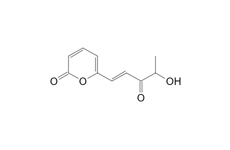 2H-Pyran-2-one, 6-(4-hydroxy-3-oxo-1-pentenyl)-, (E)-