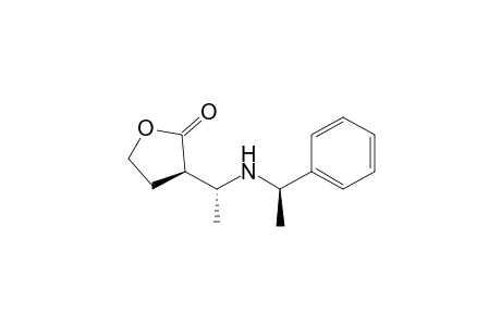 (R,R,R)-Dihydro-3-[1'-[N-(.alpha.-methylbenzyl)amino]ethyl]-2(3H)-furanone