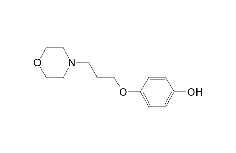 4-(3-(4-Hydroxyphenoxy)propyl)morpholine