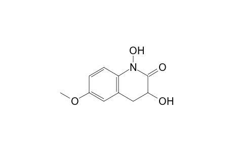 1,3-Dihydroxy-6-methoxy-3,4-dihydrocarbostyril
